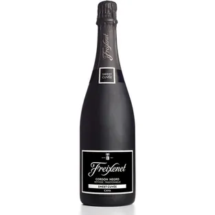 Freixenet Cordon Negro Sweet Cuvee Champagne Blend Sparkling Wine