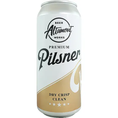 Altamont Beer Works Premium Pilsner 16oz Can