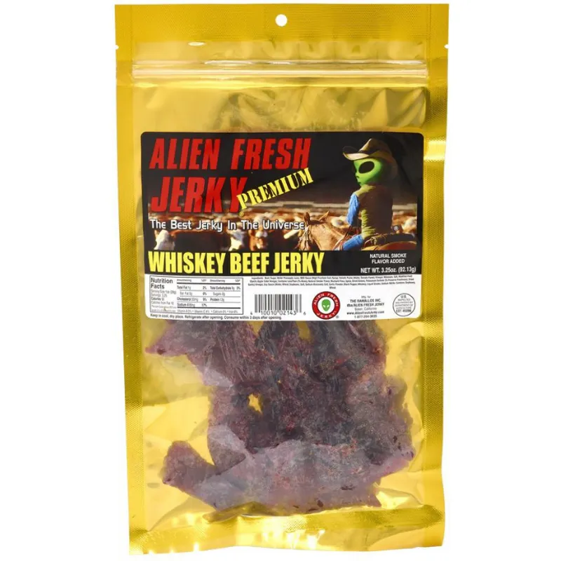 Alien Fresh Whiskey Beef Jerky view 1