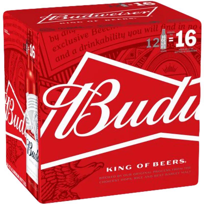 Budweiser Beer Aluminum view 1