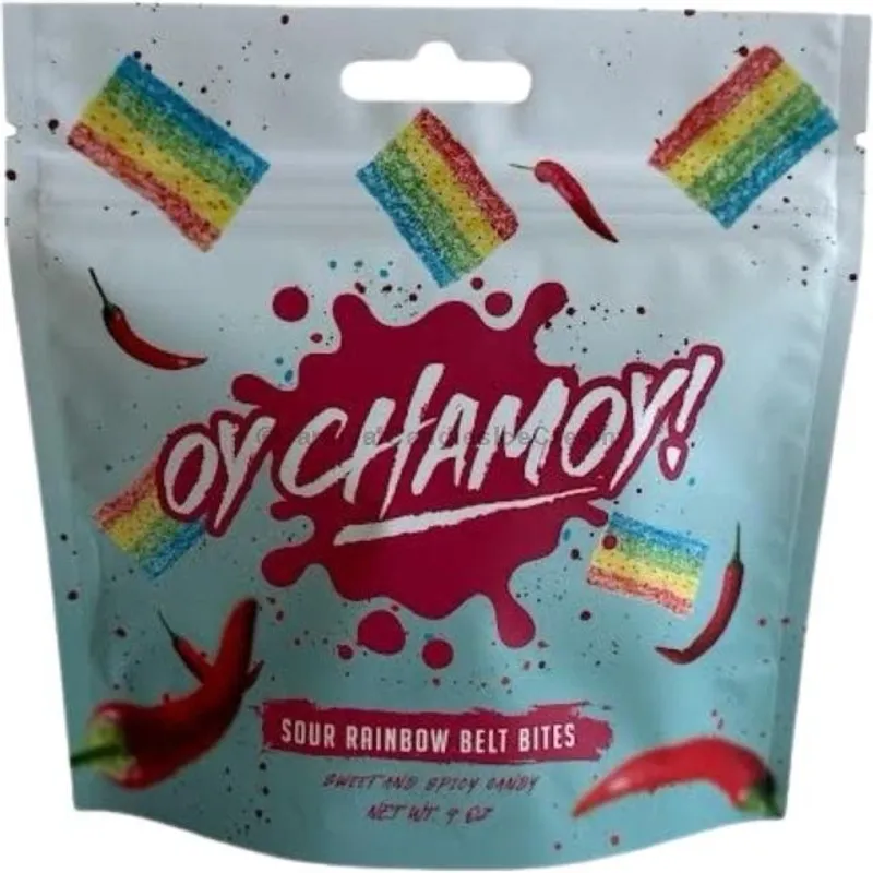 Oy Chamoy! Chamoy Covered Sour Rainbow Belts view 1