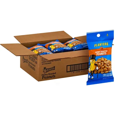Planters Honey Roasted Peanuts 6 oz Bag