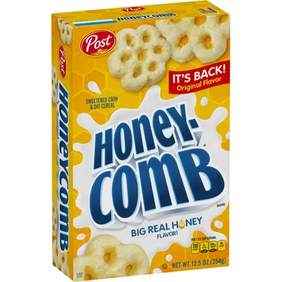 Post Honey Comb Cereal 12.5oz Carton