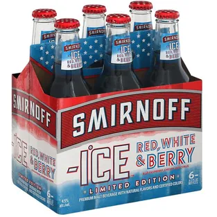 Smirnoff Ice Red White & Berry Malt Beverage