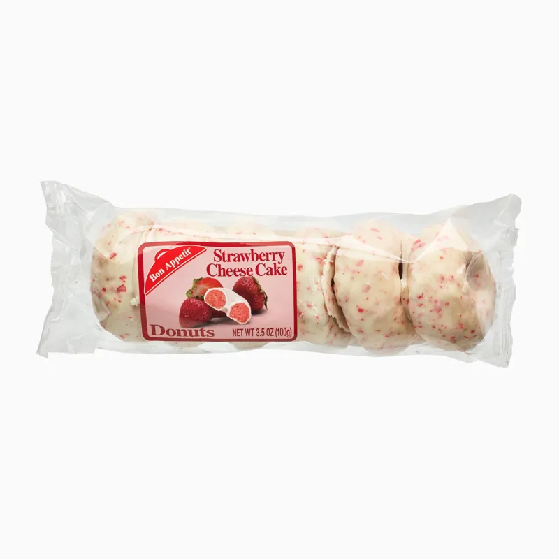 Bon Appetit Strawberry Cheesecake Donuts view 1