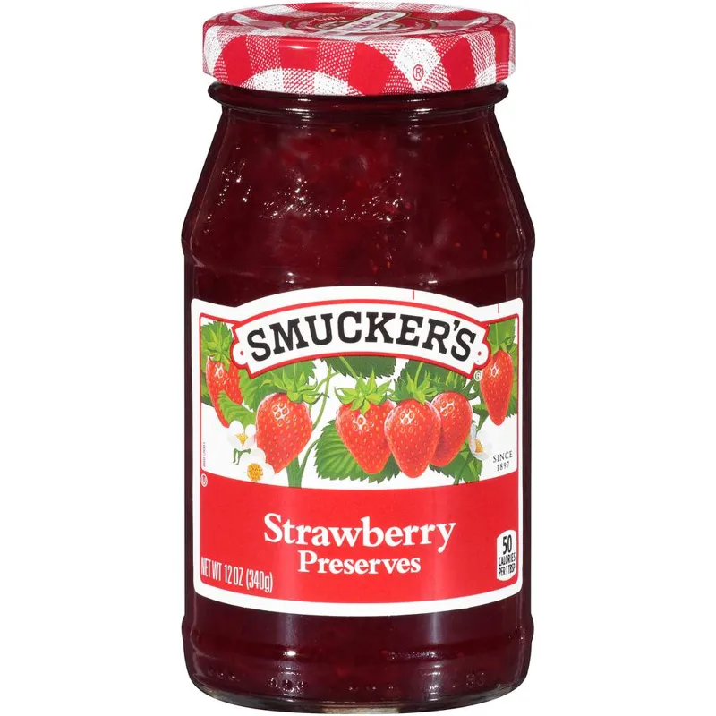 Smuckers Strawberry Preserves view 1