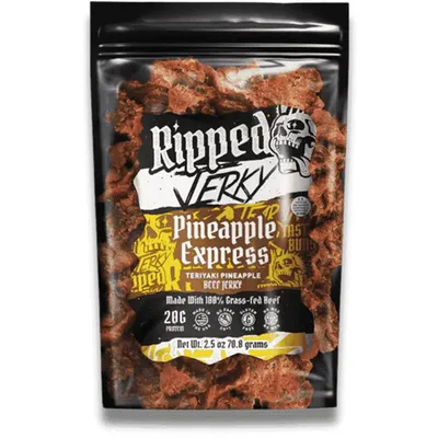Ripped Jerky Pineapple Express 2.5 oz Bag