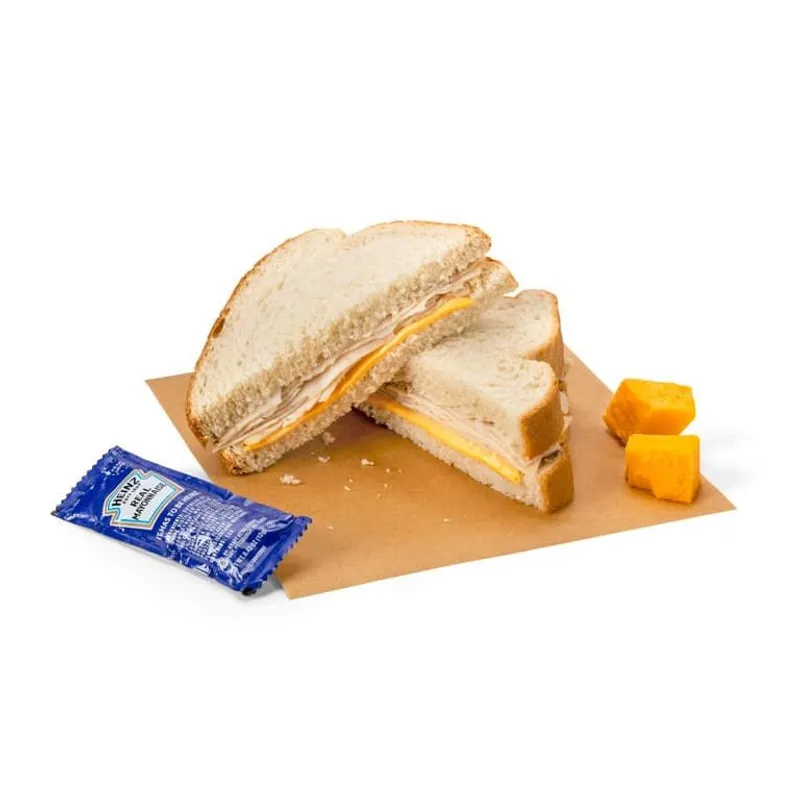 Brown Bag Sandwich Co. Turkey & Cheddar Sandwich on Wheat view 1