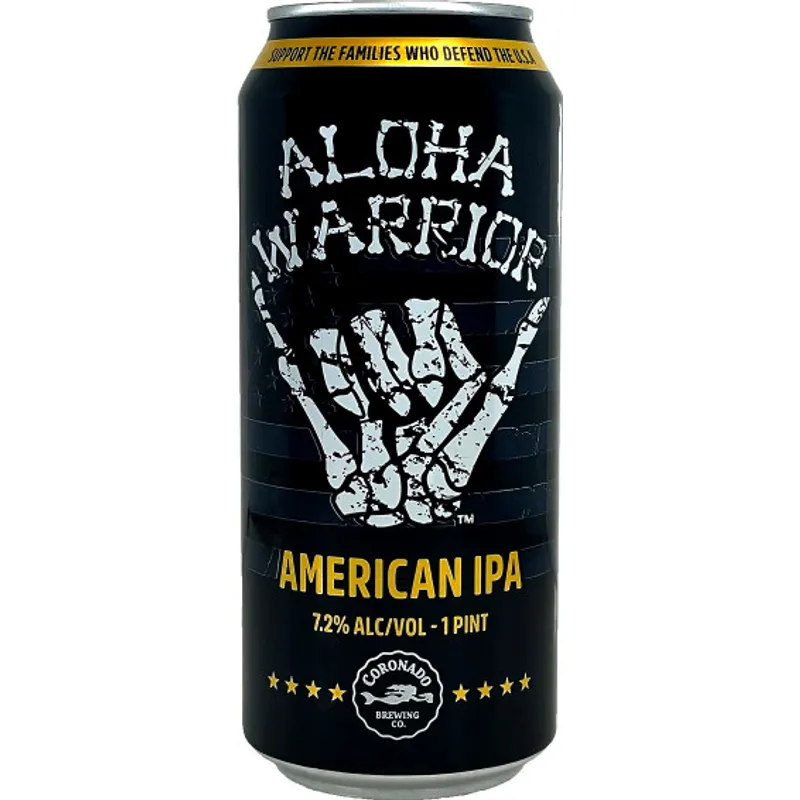 Coronado Brewing Company Aloha Warrior American IPA view 1