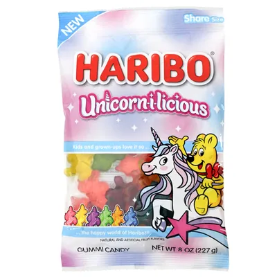 HARIBO Unicorn-i-licious 8 oz Bag