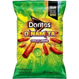 Doritos Dinamita Chile Limon Flavored Tortilla Chips
