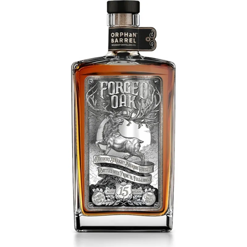 Orphan Barrel Forged Oak Kentucky Straight Bourbon Whiskey 15 Year view 1