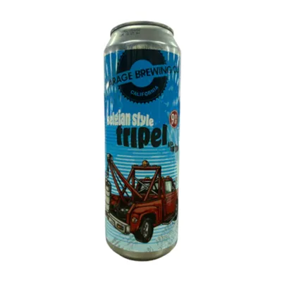 Garage Brewing Co. Belgian-Style Tripel 19.2 oz can
