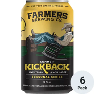 Farmers Brewing Co. Summer Kickback 6-pack 12oz cans