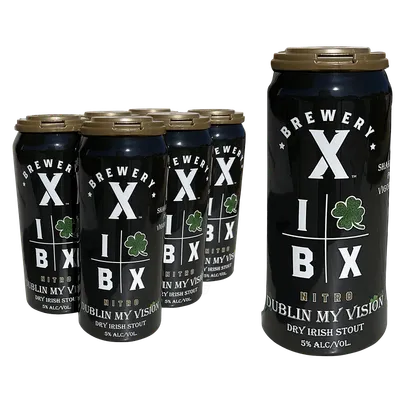Brewery X Nitro Dublin My Vision Dry Irish Stout Can 16oz Can