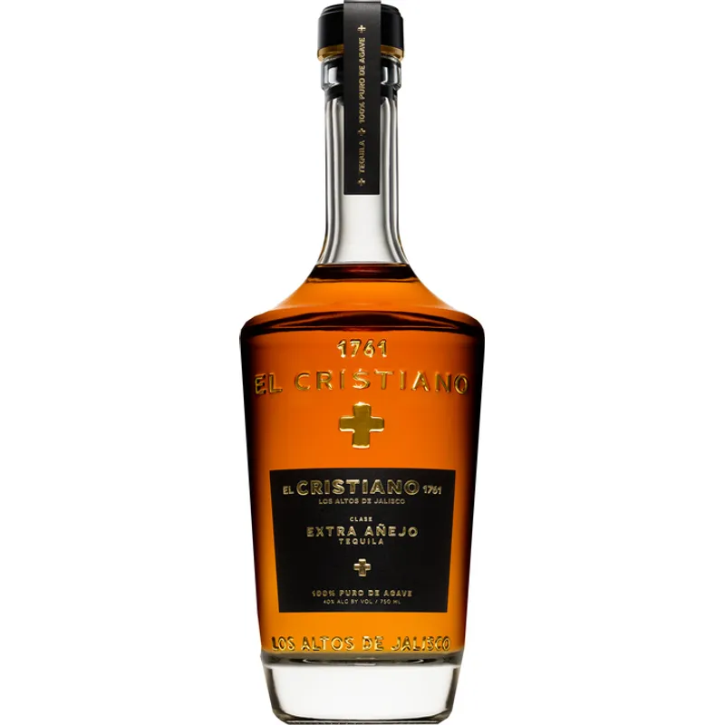 El Cristiano Extra Anejo Tequila view 1