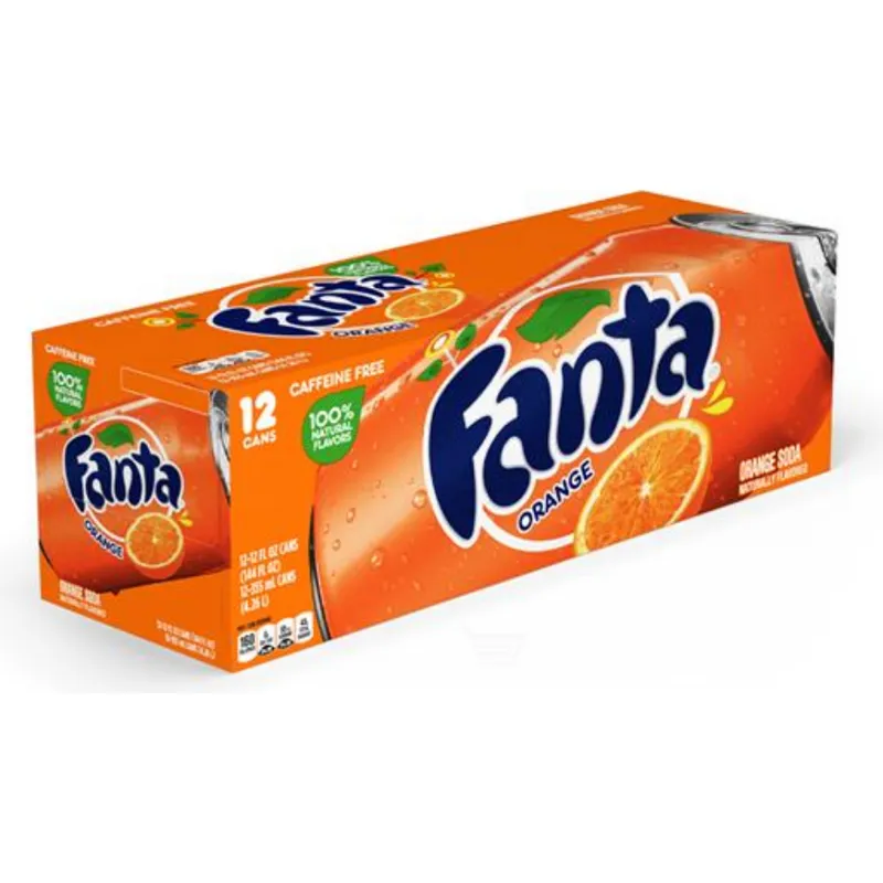 Fanta Orange Soda view 1