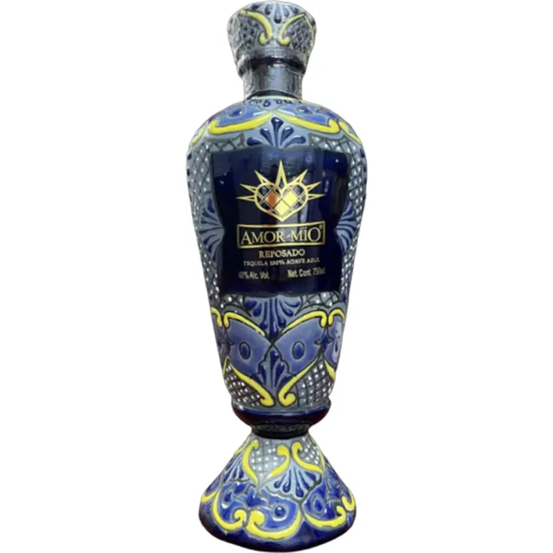 Amor Mio Blue Reposado Tequila view 1