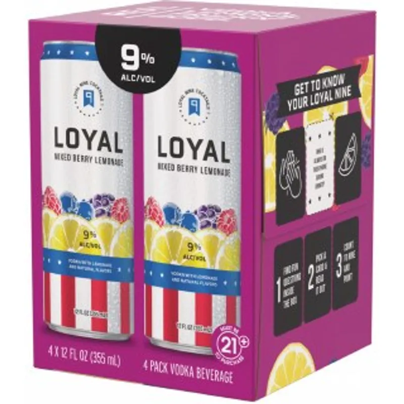 Loyal 9 Mixed Berry Lemonade Box view 1