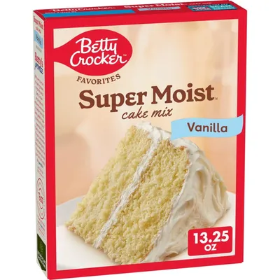 Betty Crocker Super Moist White Cake Mix 14.25 oz