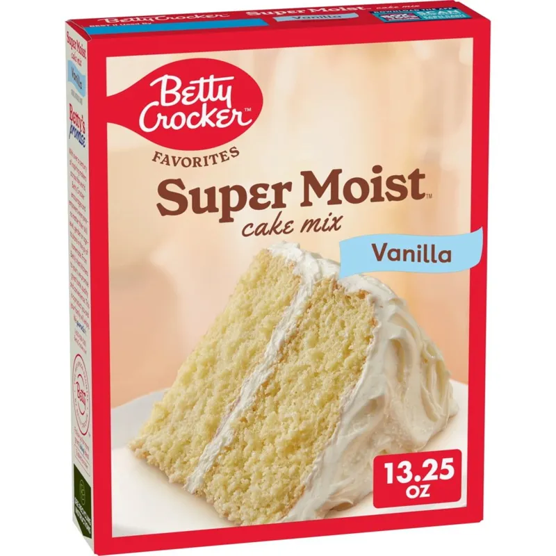Betty Crocker Super Moist White Cake Mix view 1