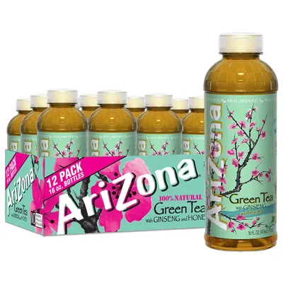 Arizona Green Tea with Ginseng and Honey 16 oz
