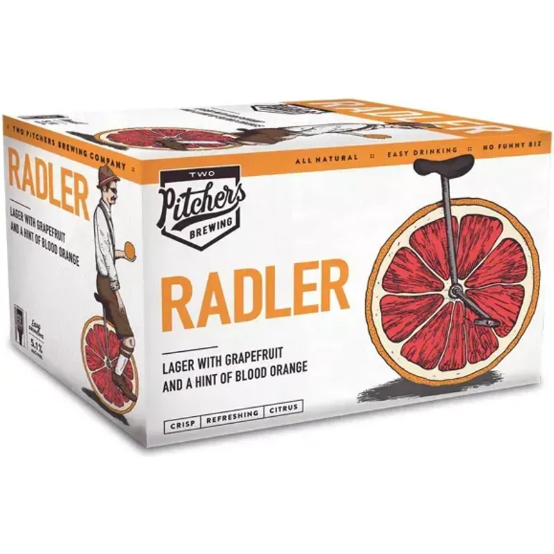 T W Pitchers Two Brewing Radler Grapefruit Lager view 1