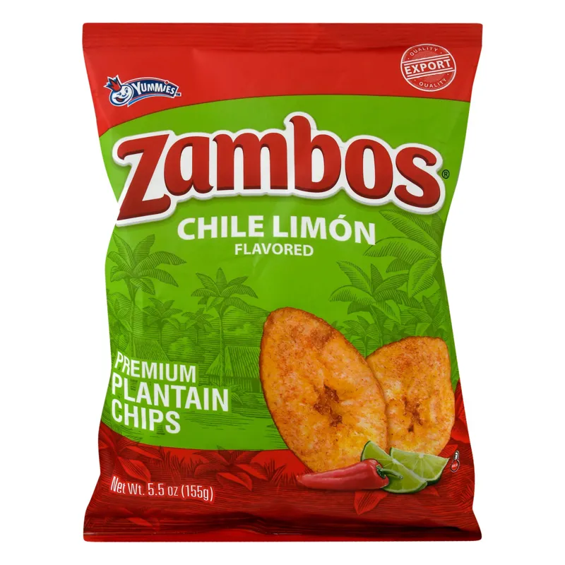 Zambos Chile Limon Plantain Chips view 1