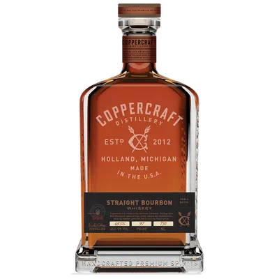 Coppercraft Distillery Straight Bourbon Whiskey 750mL