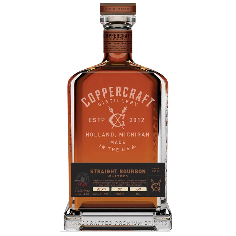 Coppercraft Distillery Straight Bourbon Whiskey view 1