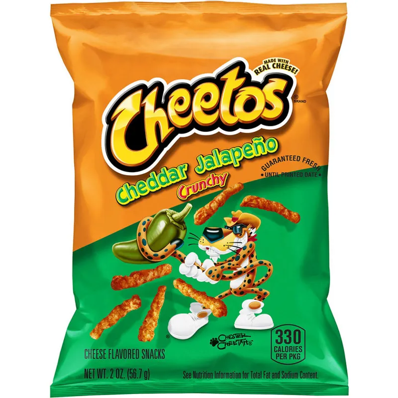 Cheetos Cheddar Jalapeno view 1
