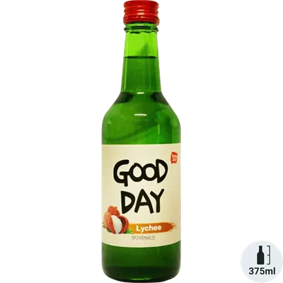 Good Day Lychee Soju 375ml Bottle