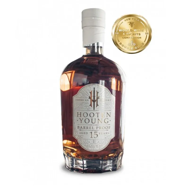 Hooten Young American Whiskey 15 Year Barrel Proof view 1