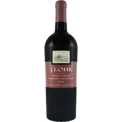 J. Lohr Cabernet Sauvignon 2016, 750mL red wine (14.0% ABV)