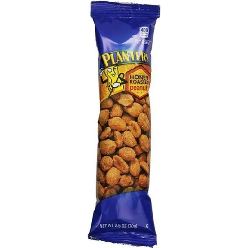 Planters Honey Roasted Peanuts view 1