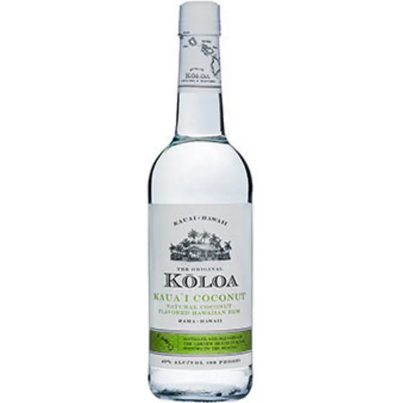 Koloa Kauai Coconut Hawaiian Rum view 1