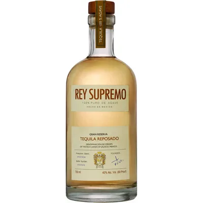 Rey Supremo Gran Reserve Reposado Tequila 750ml Bottle
