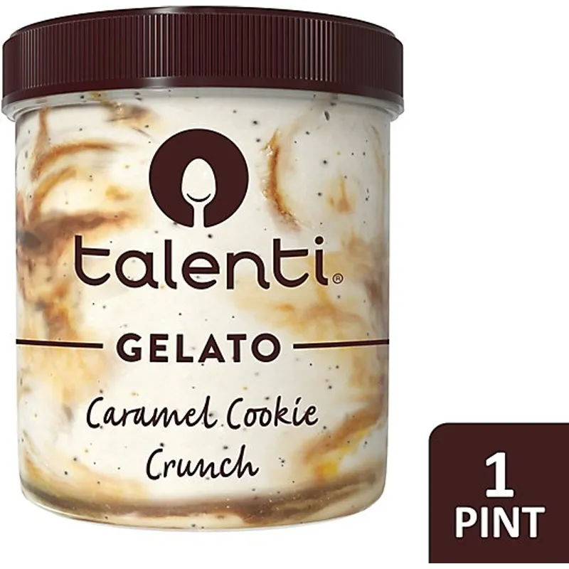 Talenti Caramel Cookie Crunch Gelato view 1