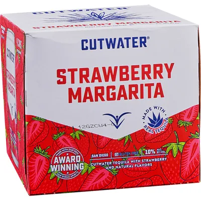 Salvador's Strawberry Margarita 4x 12oz Cans
