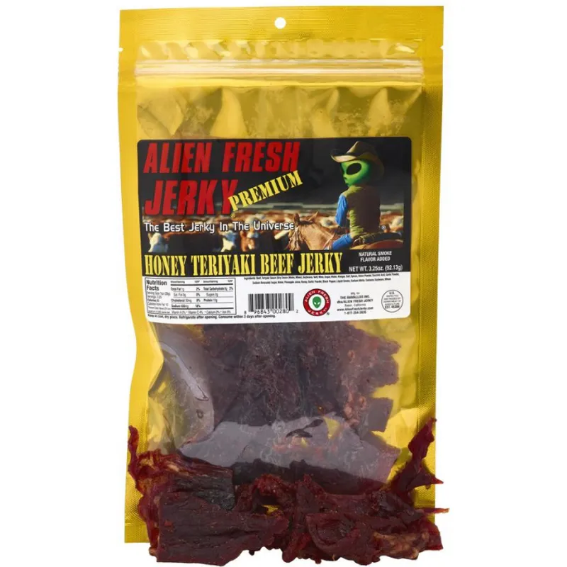 Alien Fresh Honey Teriyaki Beef Jerky view 1