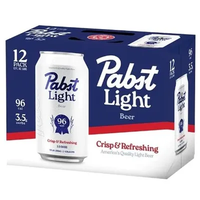 Pabst Light 12pk 12oz Cans