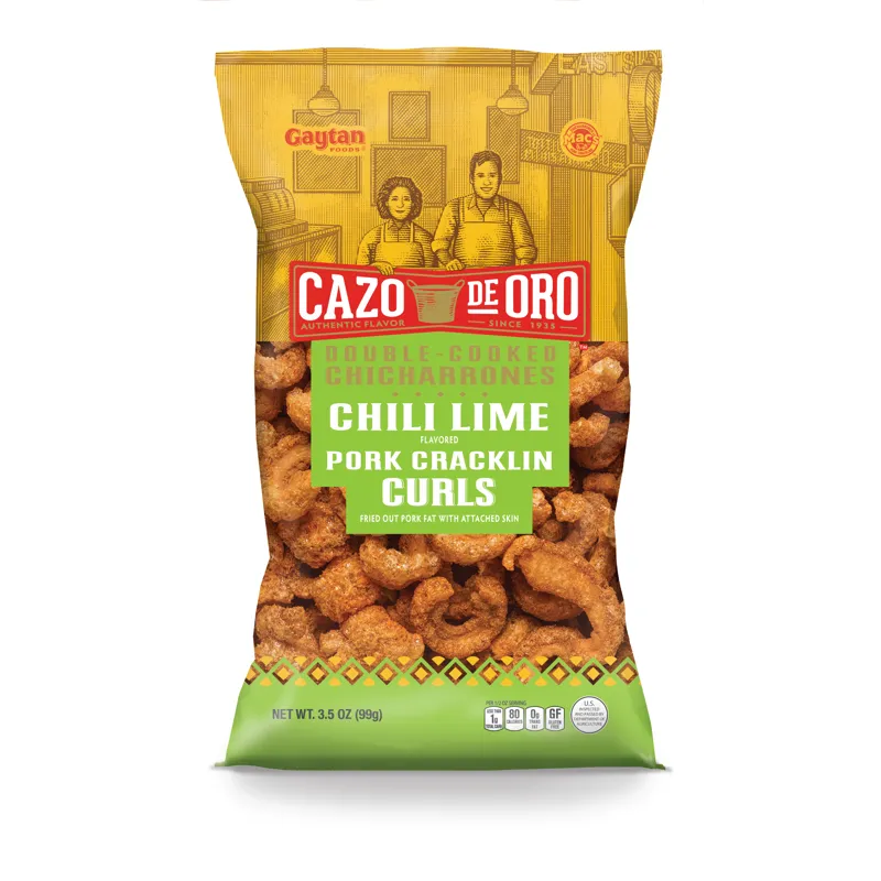 Cazo de Oro Chili Lime Cracklins view 1