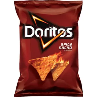 Doritos Spicy Nacho Flavored Tortilla Chips