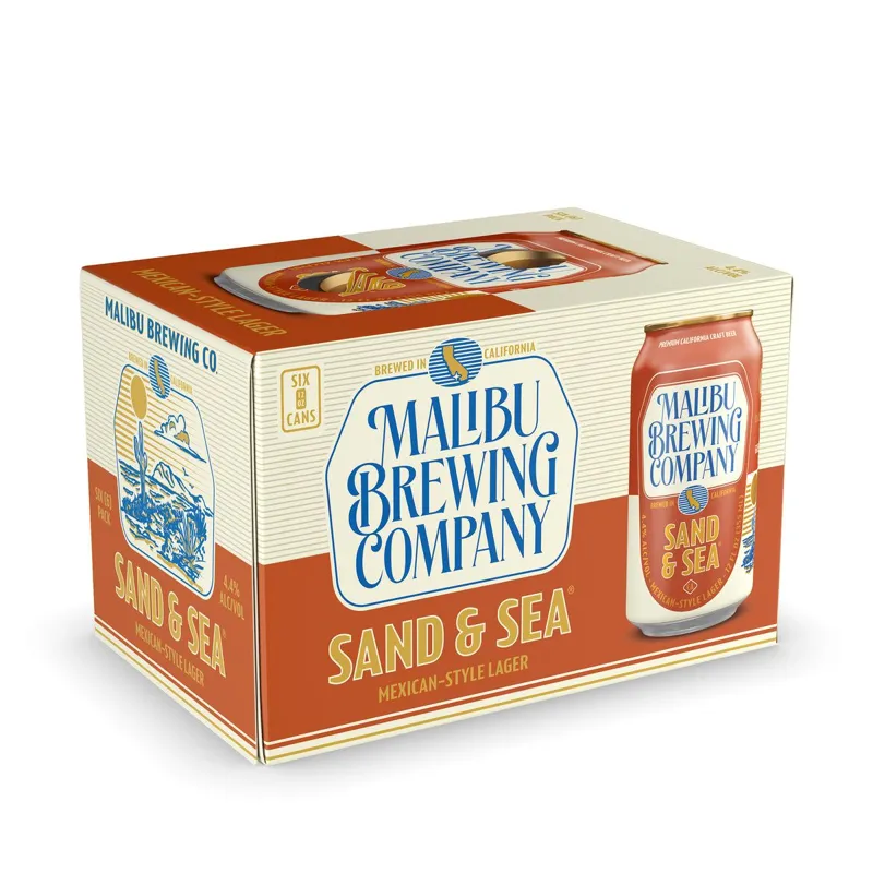 Malibu Brewing Company Sand & Sea Mexican-Style Lager view 1