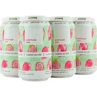Untitled Art Florida Sparkling Water Prickly Pear Guava