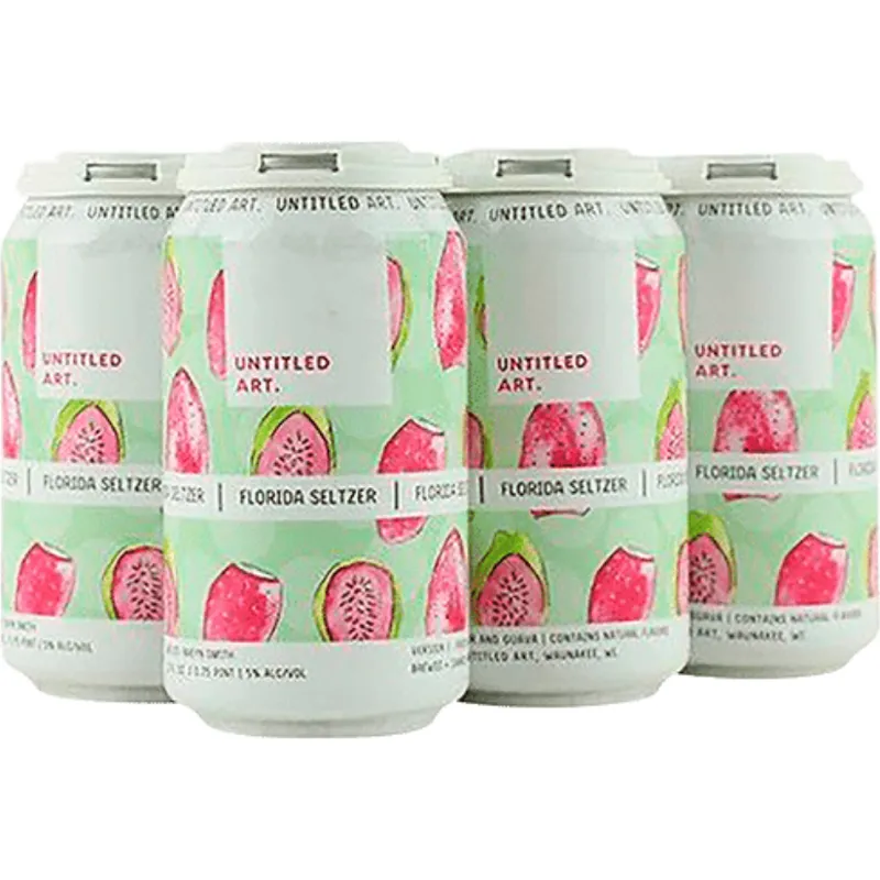 Untitled Art Florida Sparkling Water Prickly Pear Guava view 1