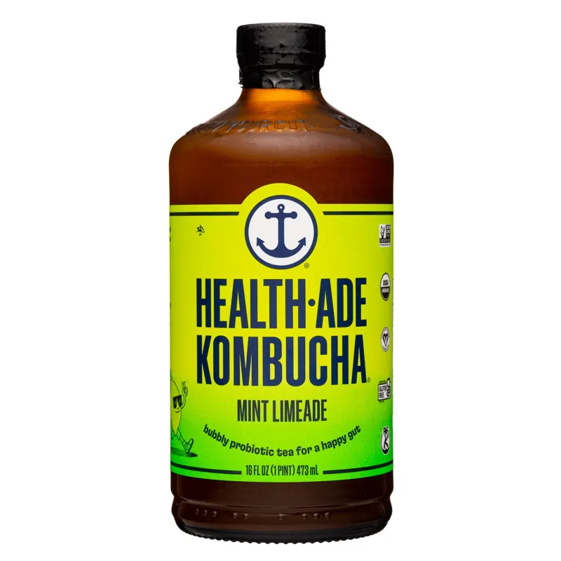Health-Ade Mint Limeade Kombucha view 1