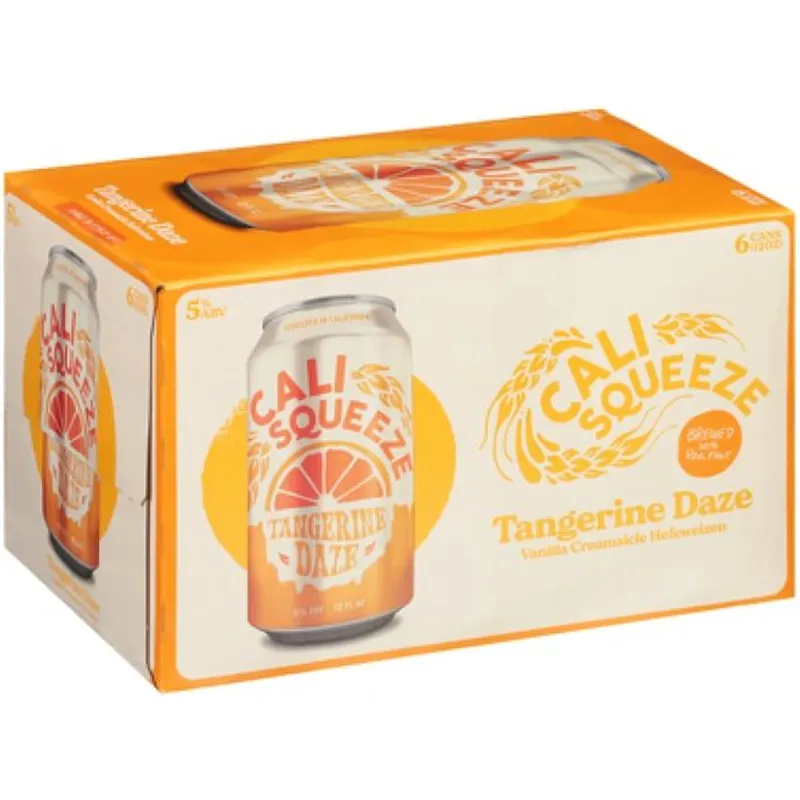 Cali Squeeze Tangerine Daze Hefe view 1