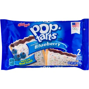 Kelloggs Pop Tarts Toaster Pastries Frosted Blueberry