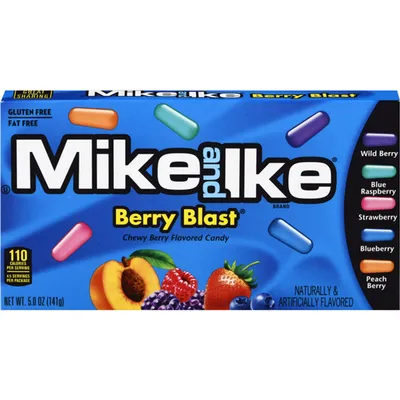Mike And Ike berry Blast 4.25 Oz Theater Box